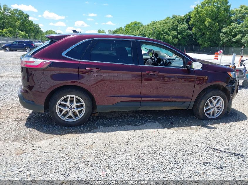 2021 Ford Edge Sel VIN: 2FMPK4J96MBA14837 Lot: 39630029