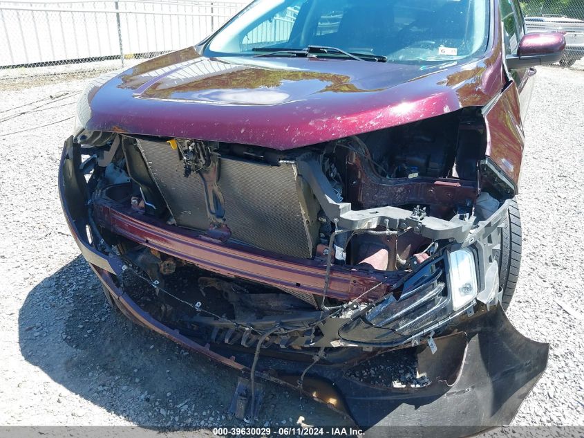 2021 Ford Edge Sel VIN: 2FMPK4J96MBA14837 Lot: 39630029