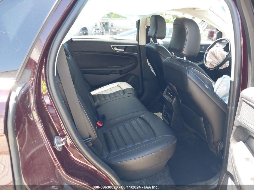 2021 Ford Edge Sel VIN: 2FMPK4J96MBA14837 Lot: 39630029