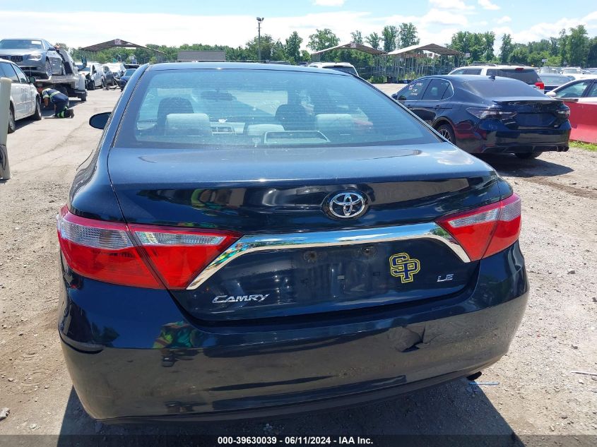 2015 Toyota Camry Le VIN: 4T4BF1FK2FR466988 Lot: 39630039