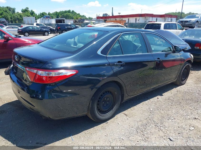 2015 Toyota Camry Le VIN: 4T4BF1FK2FR466988 Lot: 39630039