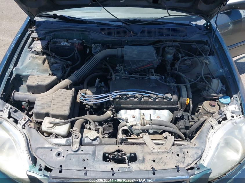 1999 Honda Civic Lx VIN: JHMEJ6678XS000576 Lot: 39630041