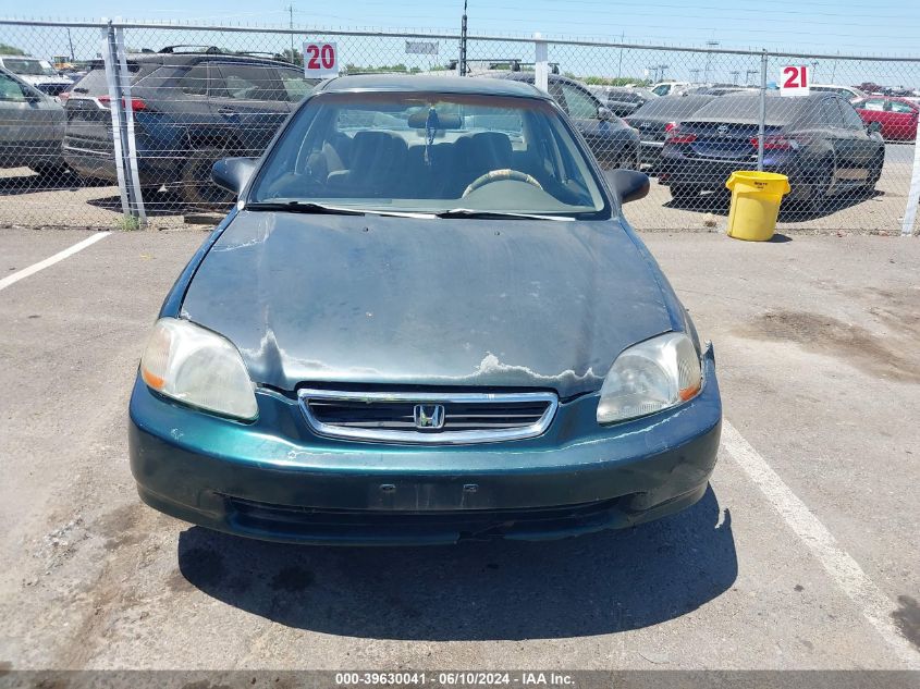 1999 Honda Civic Lx VIN: JHMEJ6678XS000576 Lot: 39630041