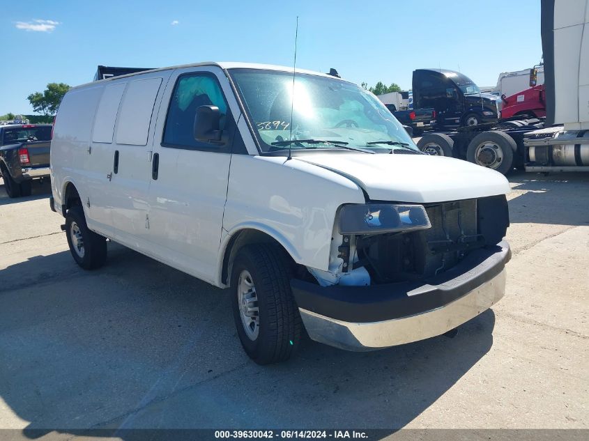 2019 Chevrolet Express 2500 Work Van VIN: 1GCWGAFG1K1279830 Lot: 39630042