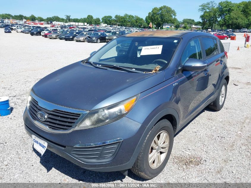 2011 Kia Sportage Lx VIN: KNDPBCA25B7138203 Lot: 39630051