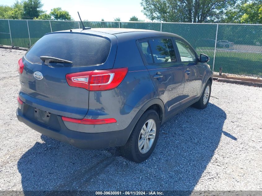 2011 Kia Sportage Lx VIN: KNDPBCA25B7138203 Lot: 39630051