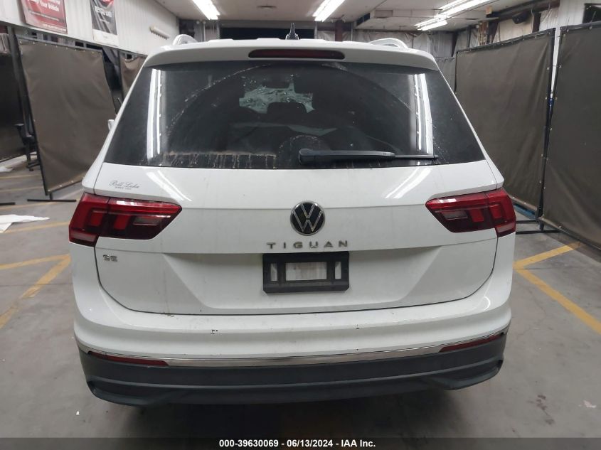 2022 Volkswagen Tiguan 2.0T Se VIN: 3VV3B7AX3NM032278 Lot: 39630069