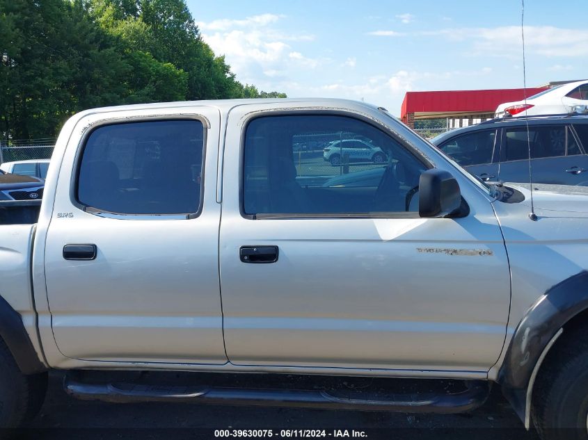 2002 Toyota Tacoma Prerunner V6 VIN: 5TEGN92N62Z081800 Lot: 39630075