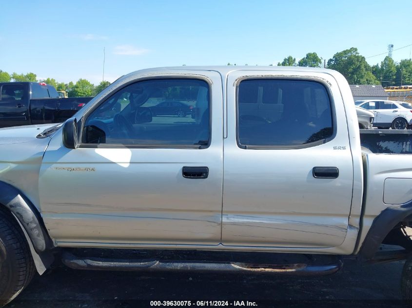 2002 Toyota Tacoma Prerunner V6 VIN: 5TEGN92N62Z081800 Lot: 39630075