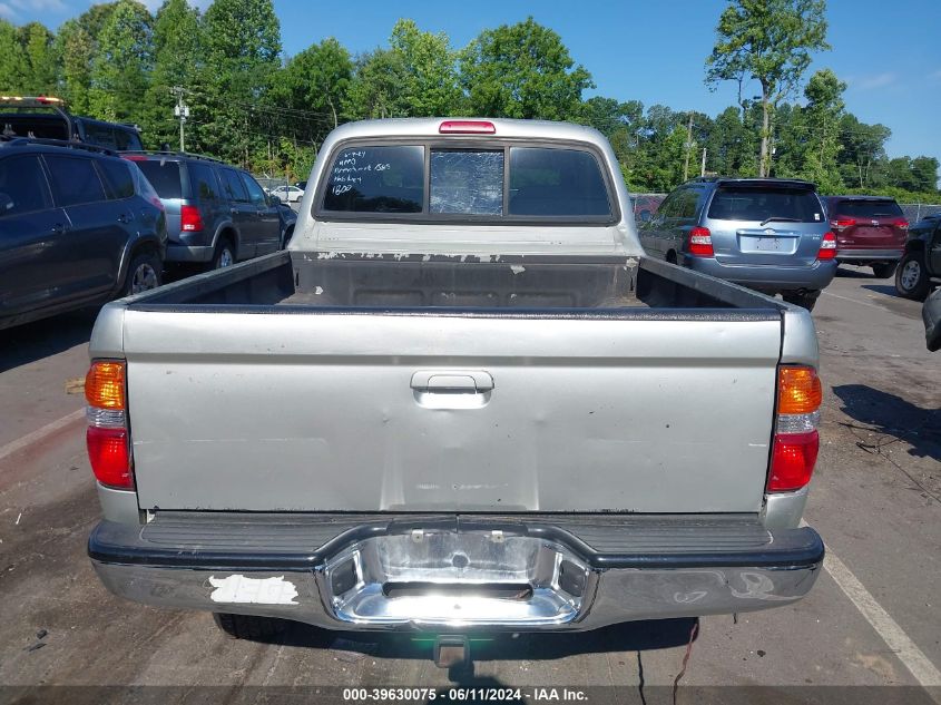 2002 Toyota Tacoma Prerunner V6 VIN: 5TEGN92N62Z081800 Lot: 39630075