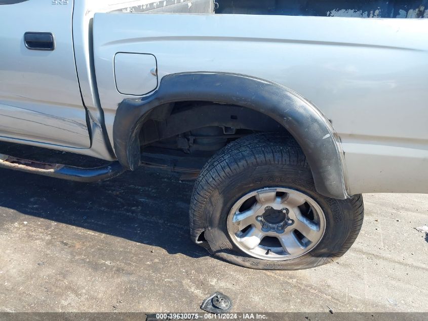 2002 Toyota Tacoma Prerunner V6 VIN: 5TEGN92N62Z081800 Lot: 39630075