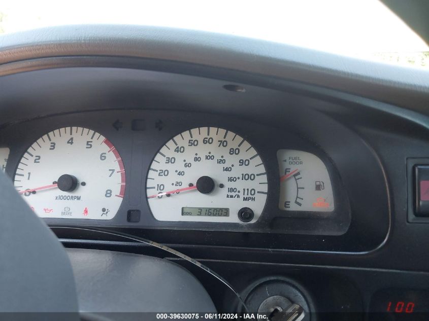 2002 Toyota Tacoma Prerunner V6 VIN: 5TEGN92N62Z081800 Lot: 39630075