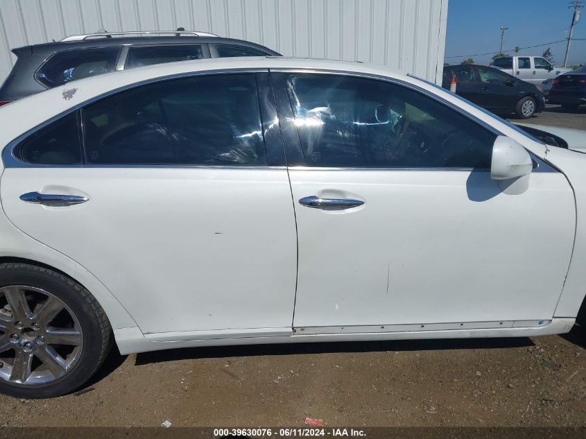 2008 Lexus Es 350 VIN: JTHBJ46G182230291 Lot: 39630076