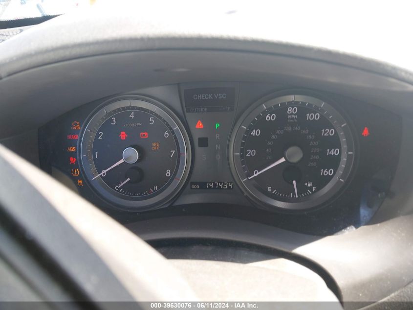 2008 Lexus Es 350 VIN: JTHBJ46G182230291 Lot: 39630076