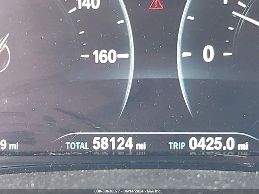 2017 BMW 530I xDrive VIN: WBAJA7C37HWA69941 Lot: 39630077