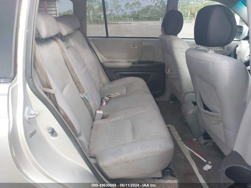 2005 Toyota Highlander VIN: JTEGD21A850112215 Lot: 39630088