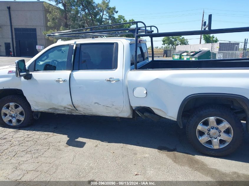 2022 Chevrolet Silverado 3500Hd 4Wd Long Bed Ltz VIN: 1GC4YUEY7NF141717 Lot: 39630090