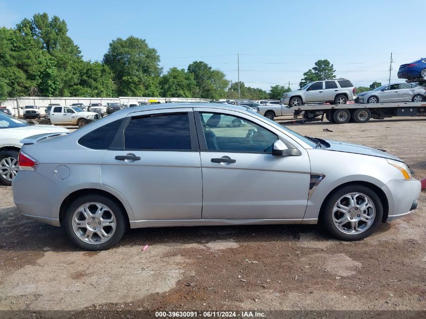 2008 Ford Focus Se/Ses VIN: 1FAHP35N98W214293 Lot: 39630091