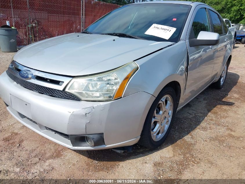 2008 Ford Focus Se/Ses VIN: 1FAHP35N98W214293 Lot: 39630091