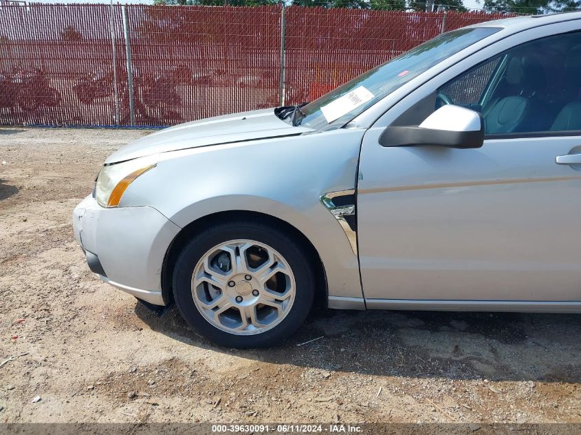 2008 Ford Focus Se/Ses VIN: 1FAHP35N98W214293 Lot: 39630091