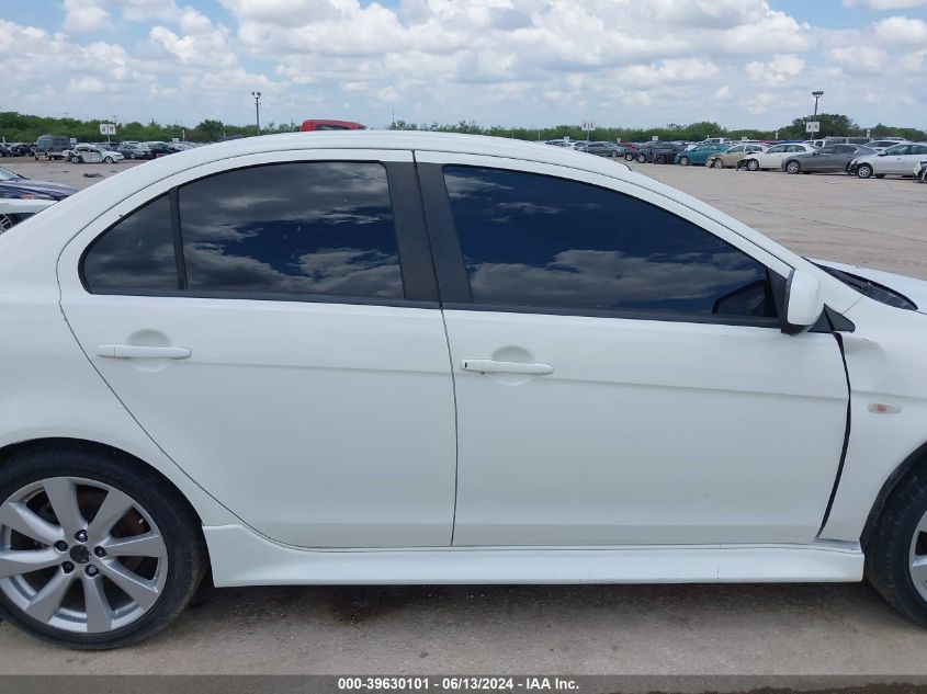 2014 Mitsubishi Lancer Gt VIN: JA32U8FW5EU012831 Lot: 39630101