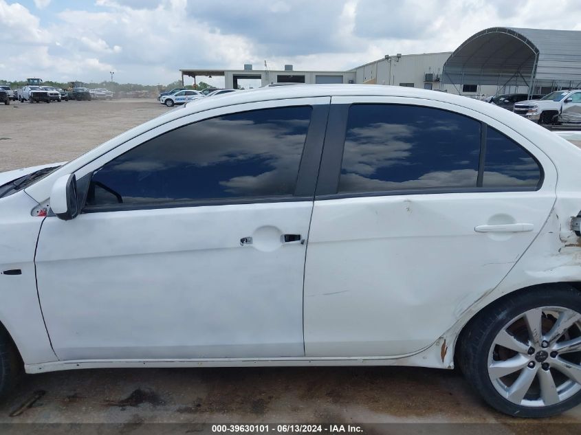 2014 Mitsubishi Lancer Gt VIN: JA32U8FW5EU012831 Lot: 39630101