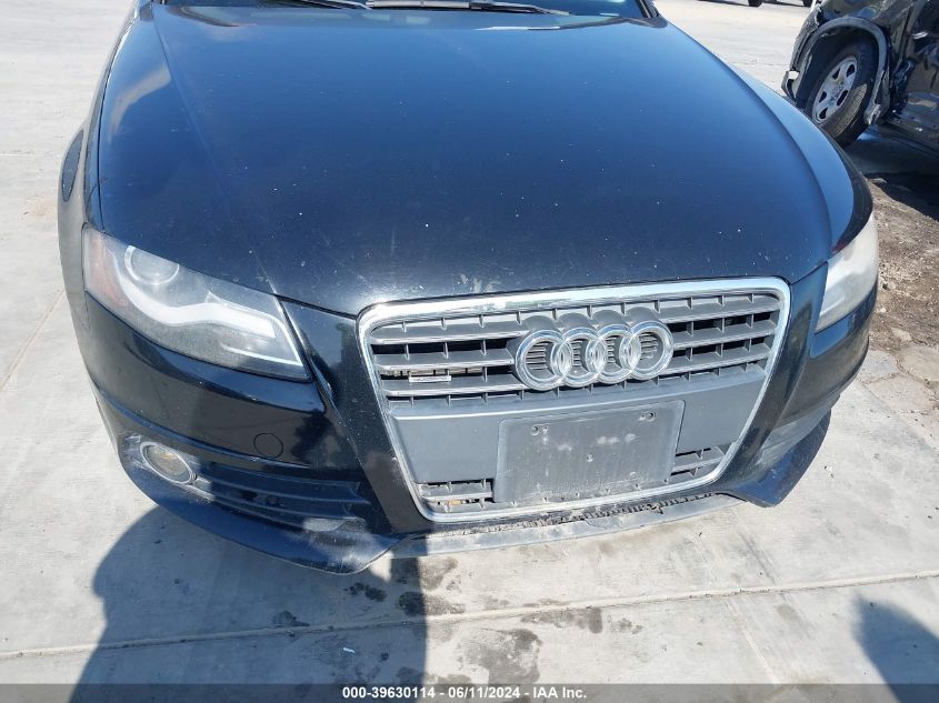 2012 Audi A4 2.0T Premium VIN: WAUHFAFL6CN013820 Lot: 39630114