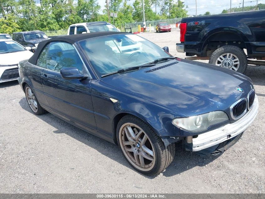 2005 BMW 330Ci VIN: WBABW53475PL52586 Lot: 39630115