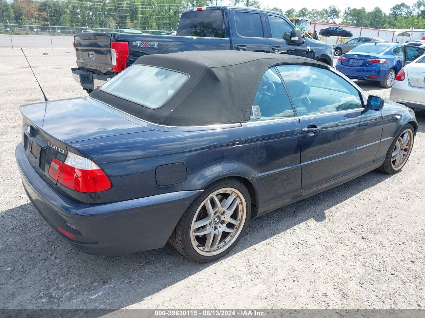 2005 BMW 330Ci VIN: WBABW53475PL52586 Lot: 39630115