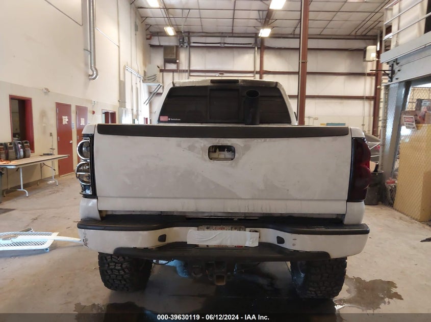 2006 Chevrolet Silverado 2500Hd Lt3 VIN: 1GCHK23D26F221404 Lot: 39630119