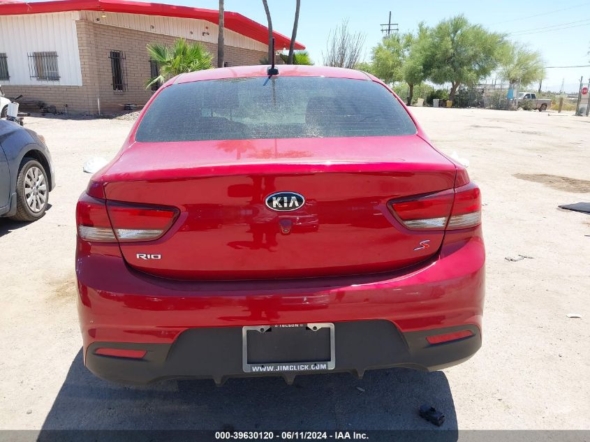 2020 Kia Rio S VIN: 3KPA24AD6LE303335 Lot: 39630120