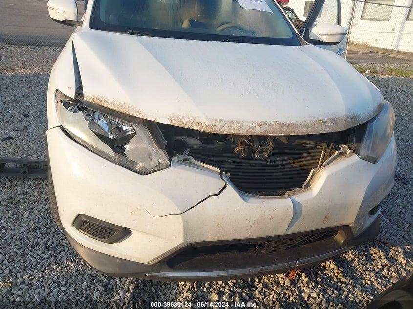 2015 Nissan Rogue S VIN: KNMAT2MT9FP572101 Lot: 39630124