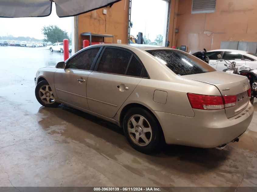 2006 Hyundai Sonata Gls V6/Lx V6 VIN: 5NPEU46F16H146738 Lot: 39630139