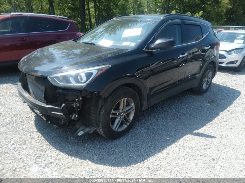 2017 Hyundai Santa Fe Sport 2.4L VIN: 5NMZUDLB8HH029497 Lot: 39630144