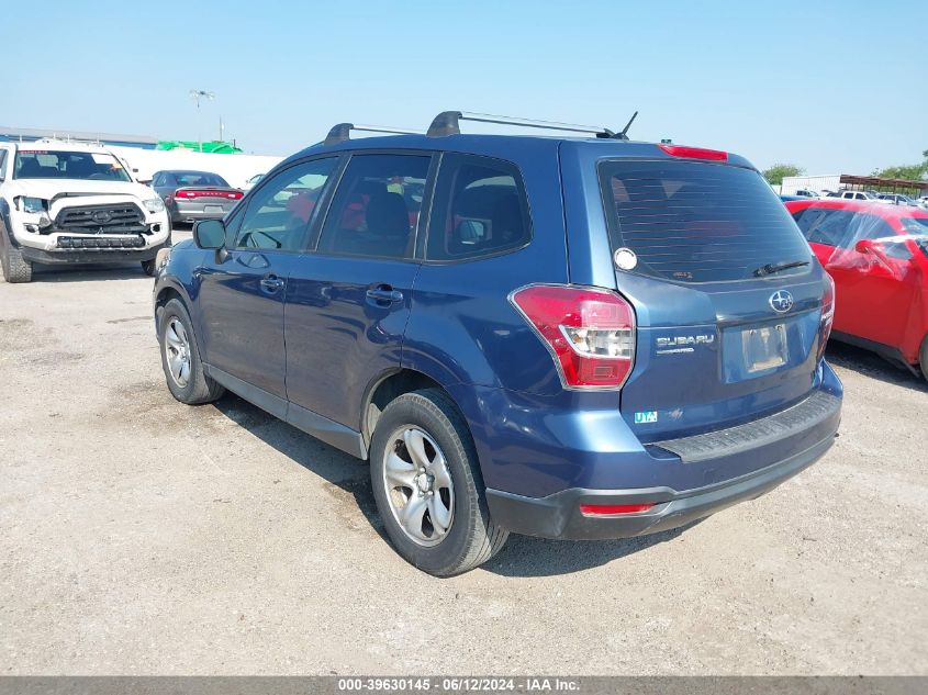 2014 Subaru Forester 2.5I VIN: JF2SJAAC5EH485623 Lot: 39630145