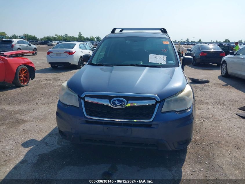 2014 Subaru Forester 2.5I VIN: JF2SJAAC5EH485623 Lot: 39630145