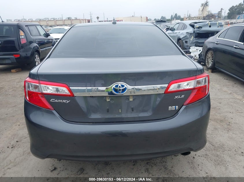 2012 Toyota Camry Hybrid Xle VIN: 4T1BD1FK8CU007086 Lot: 39630153