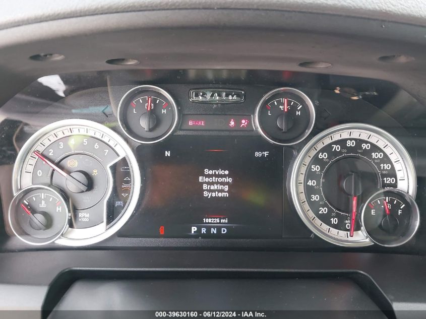 2014 Ram 1500 Lone Star VIN: 1C6RR6LT7ES422937 Lot: 39630160