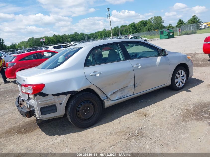 2012 Toyota Corolla Le VIN: 2T1BU4EE1CC834748 Lot: 39630161