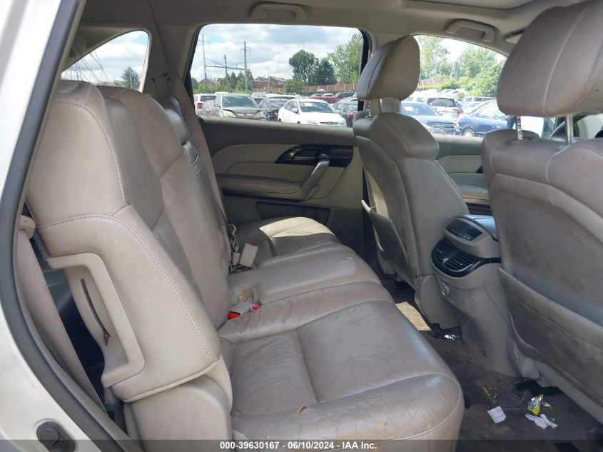 2008 Acura Mdx Technology Package VIN: 2HNYD28638H553075 Lot: 39630167