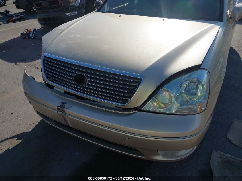 2001 Lexus Ls 430 VIN: JTHBN30F510039764 Lot: 39630172