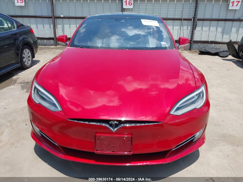 2016 Tesla Model S 60D/70D/75D/85D/90D VIN: 5YJSA1E26GF155332 Lot: 39630174