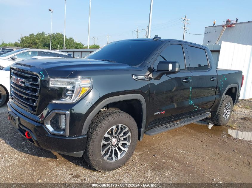 2021 GMC Sierra 1500 4Wd Short Box At4 VIN: 3GTU9EET8MG460967 Lot: 39630178