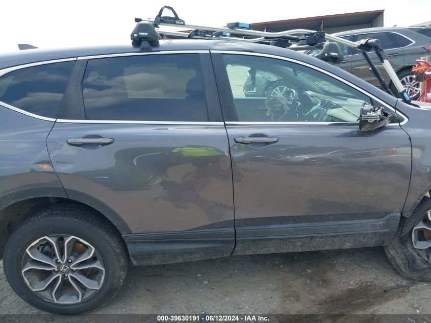 2022 Honda Cr-V Awd Ex VIN: 2HKRW2H53NH621325 Lot: 39630191