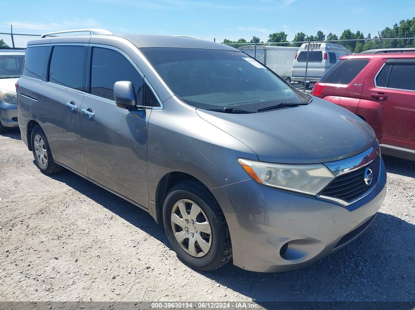 2011 Nissan Quest S VIN: JN8AE2KP6B9012152 Lot: 39630194