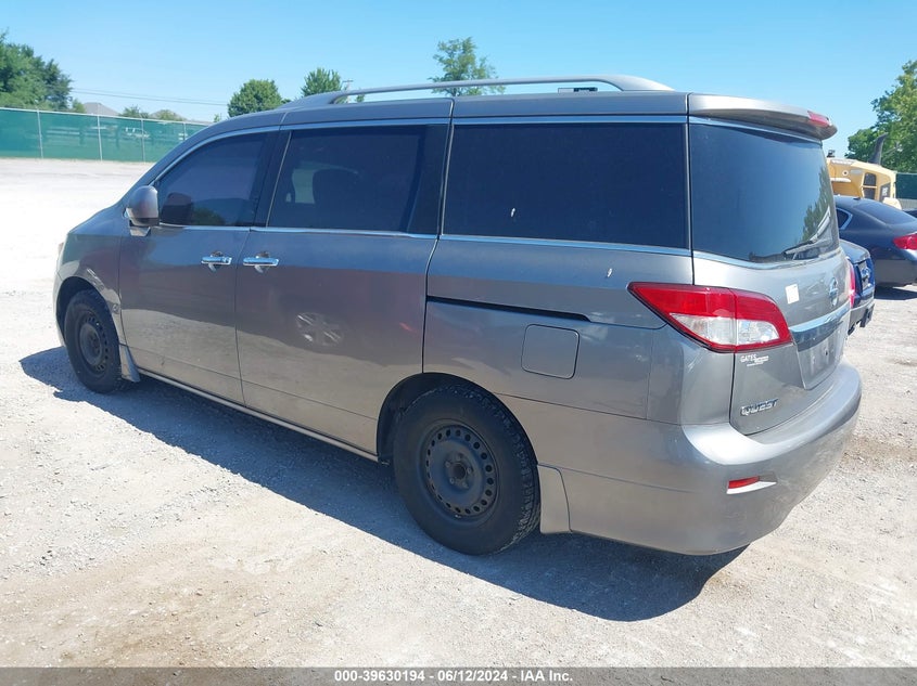 2011 Nissan Quest S VIN: JN8AE2KP6B9012152 Lot: 39630194