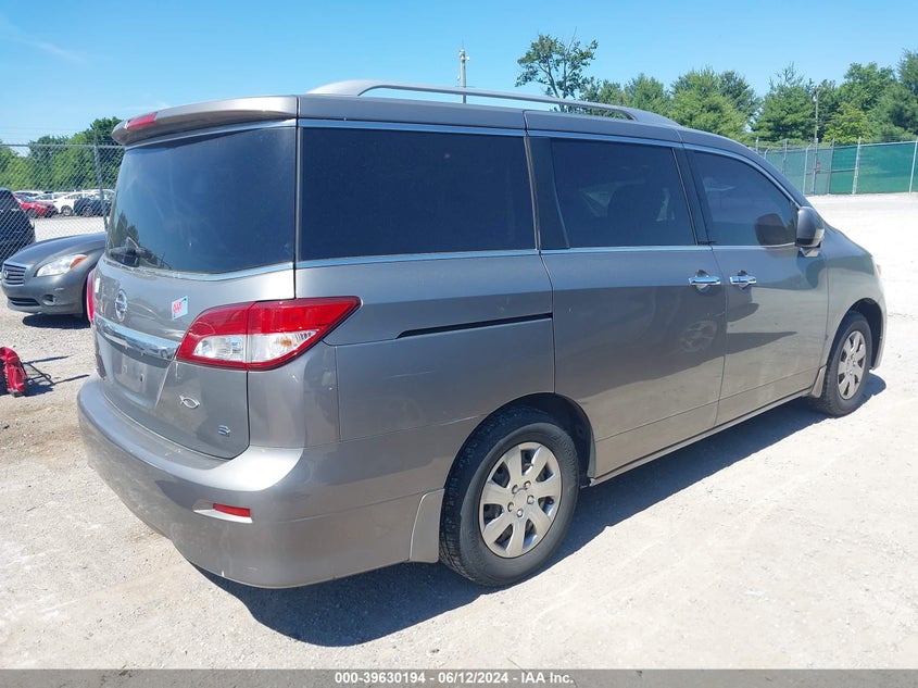 2011 Nissan Quest S VIN: JN8AE2KP6B9012152 Lot: 39630194