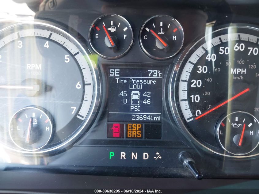 2010 Dodge Ram 1500 Laramie VIN: 1D7RV1GT9AS254493 Lot: 39630205