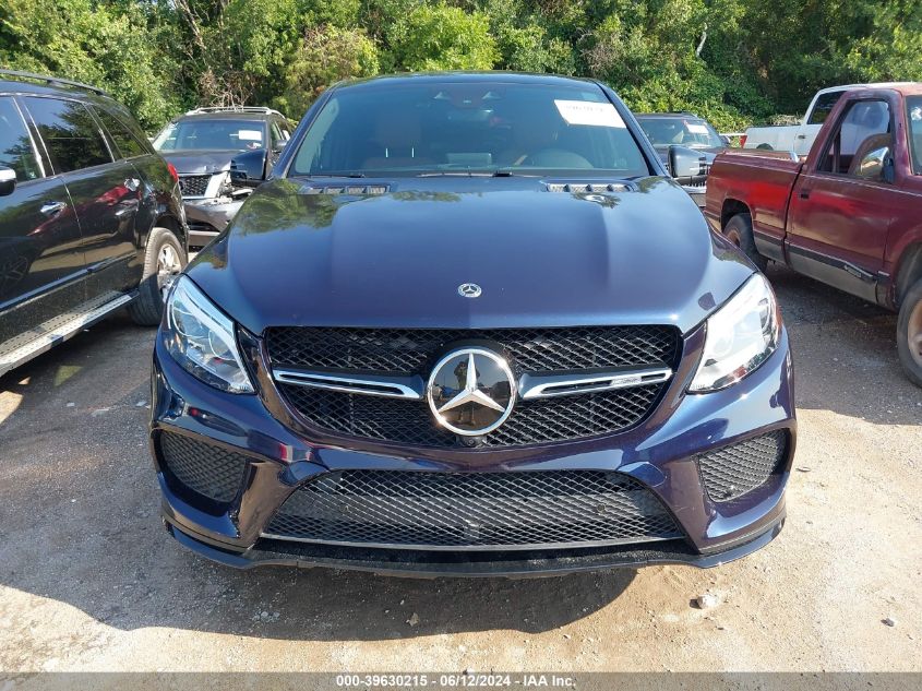 2019 Mercedes-Benz Amg Gle 43 Coupe 4Matic VIN: 4JGED6EB8KA141639 Lot: 39630215