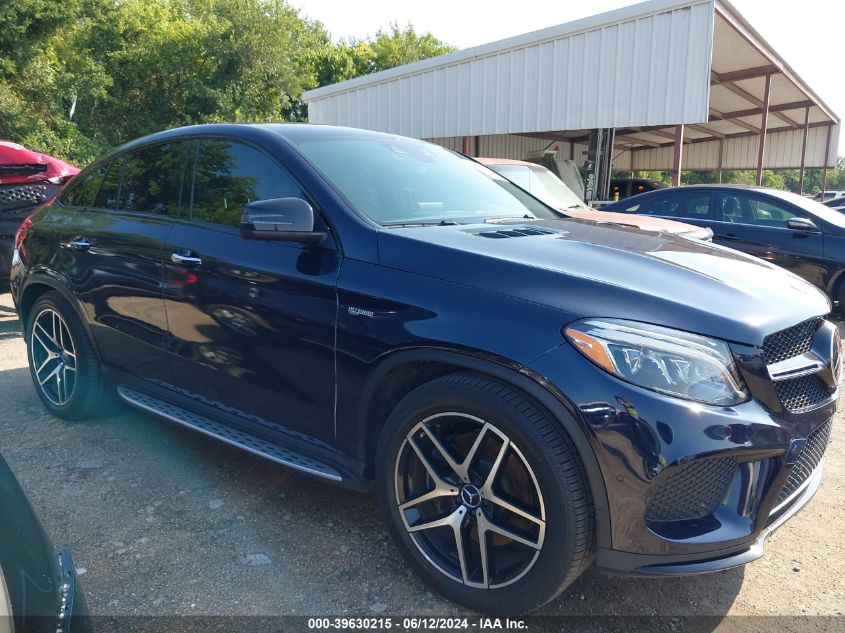 2019 Mercedes-Benz Amg Gle 43 Coupe 4Matic VIN: 4JGED6EB8KA141639 Lot: 39630215